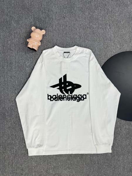 2025年8月28日秋冬入荷新作BALENCIAGA長袖Tシ...