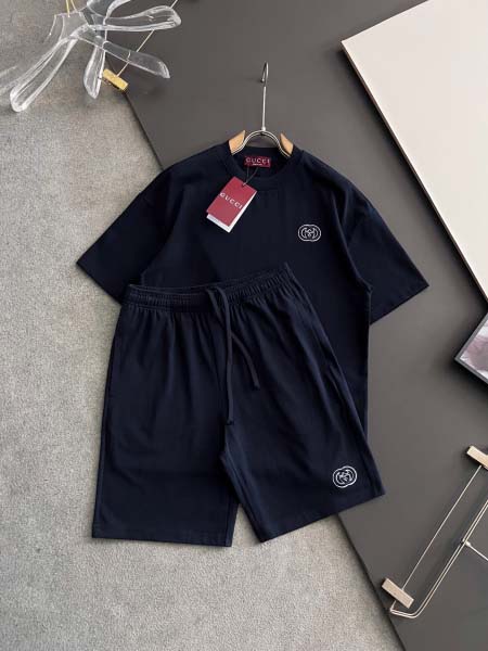 2025年8月29日入荷 新作Gucci半袖 上下高級なプレ...