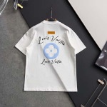 2025年8月29日入荷 新作Louis Vuitton半袖 tシャツ高級なプレゼント/誕生日プレゼント/高品質/メンツ/記念品/ wenzhou工場