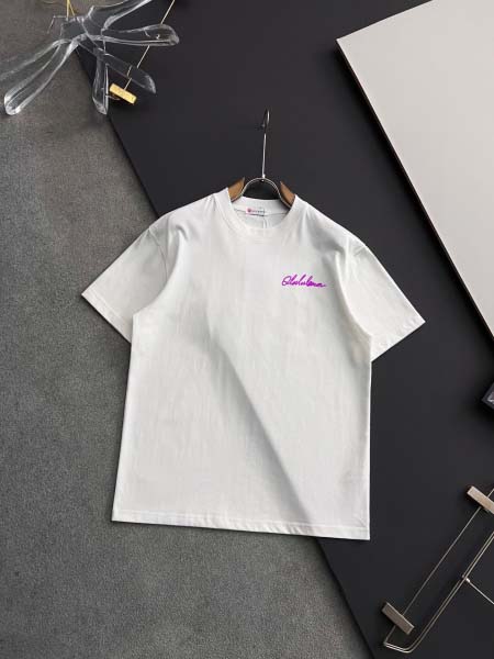 2025年8月30日入荷 新作Lulu半袖 tシャツ高級なプ...