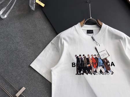 2025年9月1日入荷 新作Balenciaga半袖 tシャツ高級なプレゼント/誕生日プレゼント/高品質/メンツ/記念品/ wenzhou工場