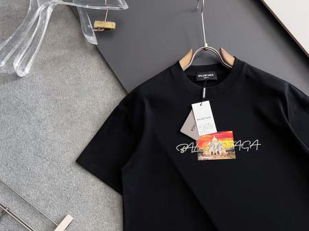 2025年9月1日入荷 新作Balenciaga半袖 tシャツ高級なプレゼント/誕生日プレゼント/高品質/メンツ/記念品/ wenzhou工場