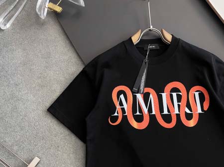 2025年9月1日入荷 新作Amiri半袖 tシャツ高級なプレゼント/誕生日プレゼント/高品質/メンツ/記念品/ wenzhou工場