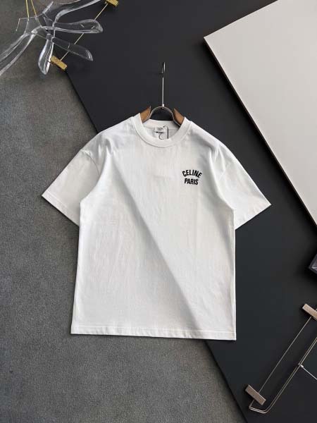 2025年9月1日入荷 新作Celine半袖 tシャツ高級なプレゼント/誕生日プレゼント/高品質/メンツ/記念品/ wenzhou工場
