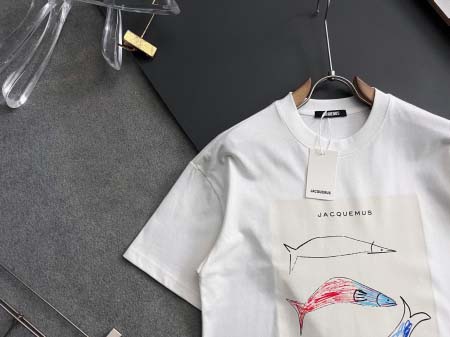 2025年9月1日入荷 新作Jacquemus半袖 tシャツ高級なプレゼント/誕生日プレゼント/高品質/メンツ/記念品/ wenzhou工場