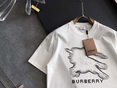 2025年9月1日入荷 新作Burberry半袖 tシャツ高級なプレゼント/誕生日プレゼント/高品質/メンツ/記念品/ wenzhou工場