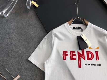 2025年9月2日入荷 新作Fendi半袖 tシャツ高級なプレゼント/誕生日プレゼント/高品質/メンツ/記念品/ wenzhou工場