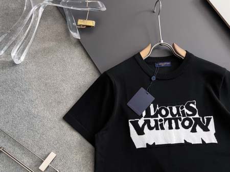 2025年9月2日入荷 新作Louis Vuittonニットの半袖高級なプレゼント/誕生日プレゼント/高品質/メンツ/記念品/ wenzhou工場