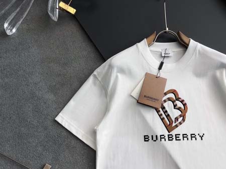 2025年9月2日入荷 新作Burberry半袖 tシャツ高級なプレゼント/誕生日プレゼント/高品質/メンツ/記念品/ wenzhou工場