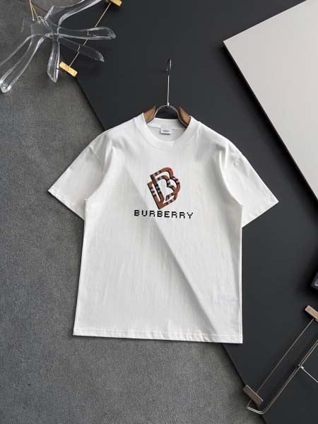 2025年9月2日入荷 新作Burberry半袖 tシャツ高級なプレゼント/誕生日プレゼント/高品質/メンツ/記念品/ wenzhou工場