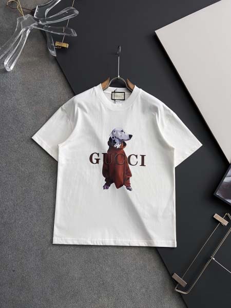 2025年9月2日入荷 新作Gucci半袖 tシャツ高級なプレゼント/誕生日プレゼント/高品質/メンツ/記念品/ wenzhou工場