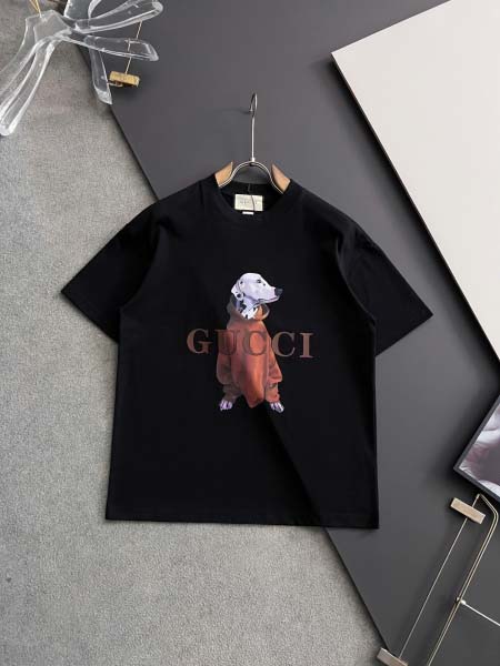 2025年9月2日入荷 新作Gucci半袖 tシャツ高級なプレゼント/誕生日プレゼント/高品質/メンツ/記念品/ wenzhou工場