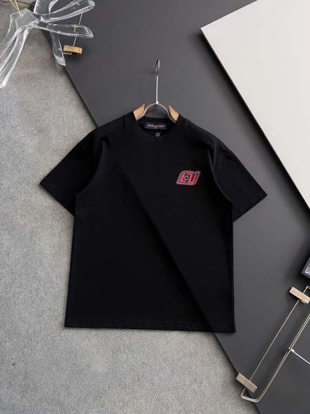 2025年9月2日入荷 新作Louis Vuitton半袖 tシャツ高級なプレゼント/誕生日プレゼント/高品質/メンツ/記念品/ wenzhou工場