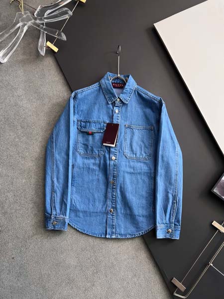 2025年9月3日入荷 新作Gucciシャツ高級なプレゼント...