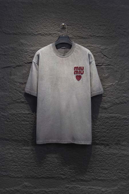 2025年9月15日入荷秋冬新作Miumiu半袖 tシャツ高...