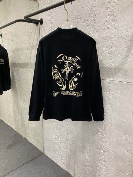 2025年10月30日秋冬新作Chrome heartstシャツ高品質人気商品/LDF工場