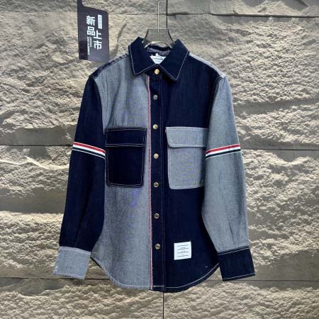 2025年10月30日秋冬新作Thom Browneシャツ高品質人気商品/LDF工場