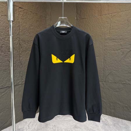 2025年10月20日秋冬入荷新作Fendi長袖Tシャツ高品...