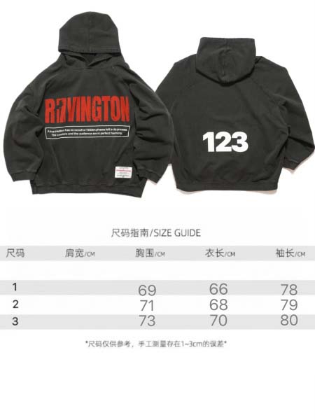 2025年10月24日秋冬入荷新作RIVINGTONパーカー...
