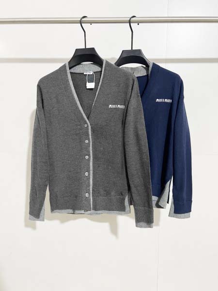 2025年10月27日秋冬新作MiuMiuニット/セーター高...