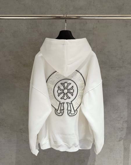 2025年11月3日秋冬新作Chrome heartsパーカー高品質人気商品/LDF工場