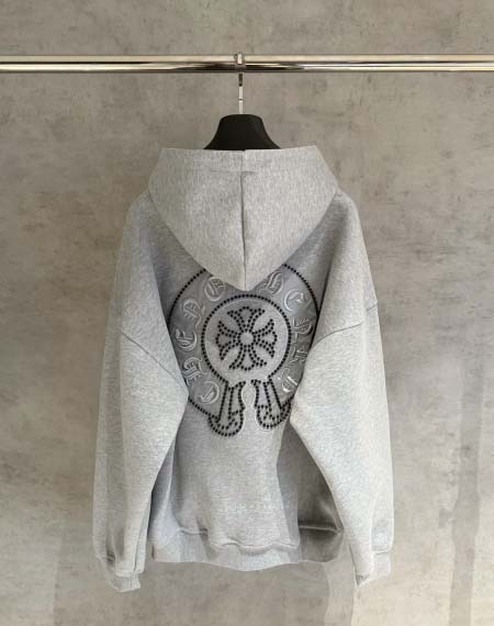 2025年11月3日秋冬新作Chrome heartsパーカー高品質人気商品/LDF工場