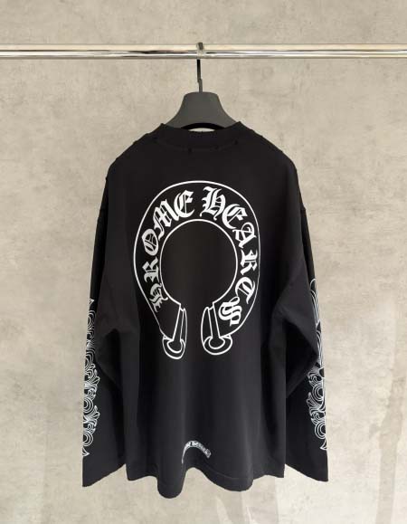 2025年11月3日秋冬新作Chrome hearts長袖Tシャツ高品質人気商品/LDF工場