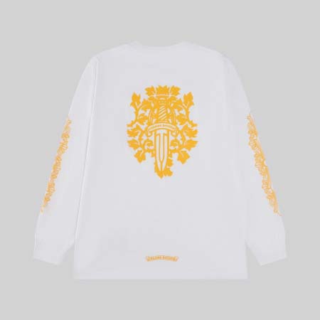 2025年11月4日秋冬新作Chrome Hearts長袖Tシャツ高品質人気商品/LDF工場
