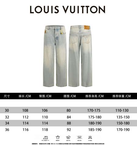 2025年11月6日秋冬新作Louis vuittonジーパン人気商品/LDF工場