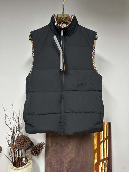 2025年11月17日秋冬新作Burberryダウンベスト高品質人気商品/QIU工場