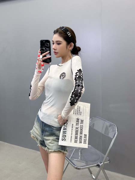 2025年11月18日入荷秋冬新作Chrome hearts Tシャツ ファッション/誕生日プレゼント/贈り物 can工場