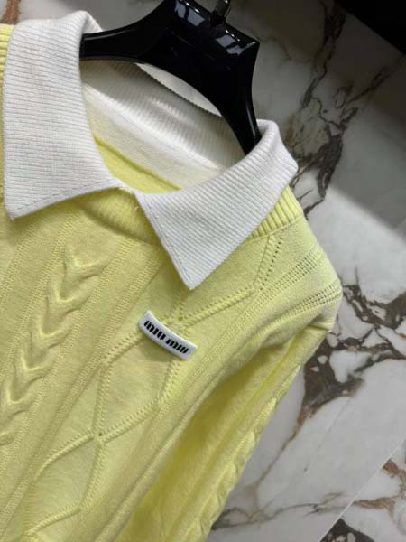 2025年11月18日入荷秋冬新作MIUMIUニット/セーター ファッション/誕生日プレゼント/贈り物 can工場