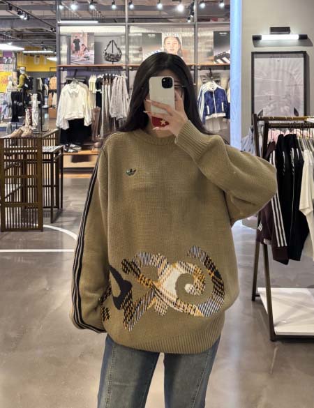 2025年11月23日入荷秋冬新作adidasニット/セーター ファッション/誕生日プレゼント/贈り物 can工場