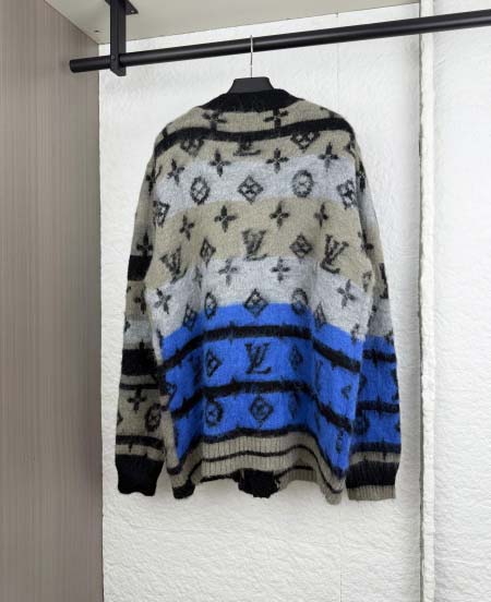 2025年11月27日秋冬新作Louis Vuittonウールのカーディガン高品質人気商品/LDF工場