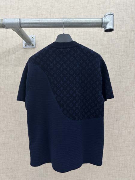 2025年11月27日秋冬新作Louis Vuittonニットの半袖高品質人気商品/LDF工場