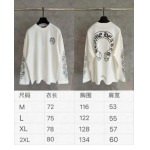 2025年11月3日秋冬新作Chrome hearts長袖Tシャツ高品質人気商品/LDF工場