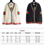 2025年11月4日秋冬新作Gucciウールのカーディガン高品質人気商品/LDF工場