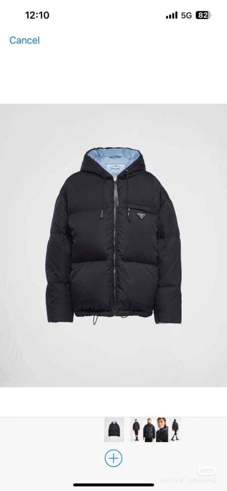 2025年11月17日秋冬新作PRADAダウンジャケット高品...