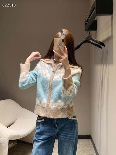 2025年11月20日入荷秋冬新作シャネルカーディガン ファ...