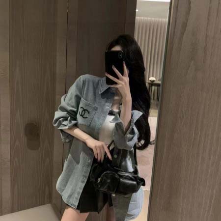 2025年11月23日入荷秋冬新作CHANEL デニムシャツ...