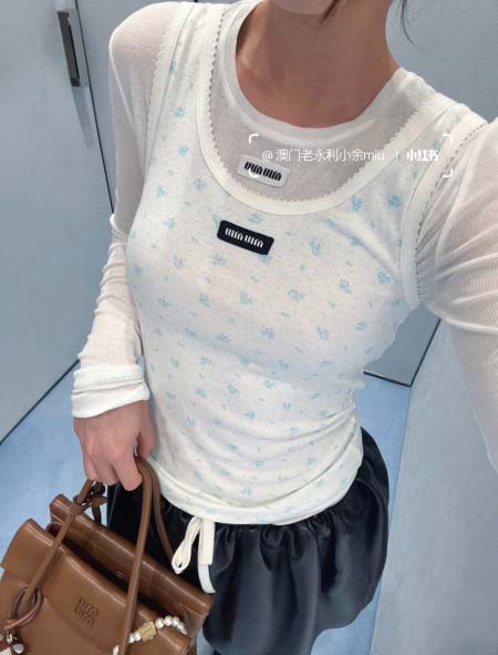 2025年11月24日入荷秋冬新作miumiuシャツファッシ...