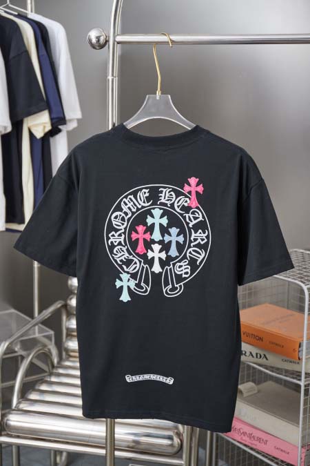 2025年12月22日秋冬新作Chrome Hearts半袖 tシャツ人気商品/XQY工場