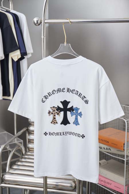 2025年12月24日入荷秋冬新作Chrome hearts半袖 tシャツ/XQY工場