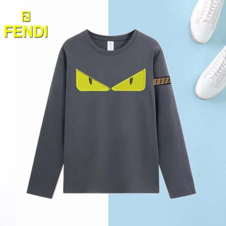 2026年1月1日新作Fendi長袖Tシャツ安い人気/TY工場