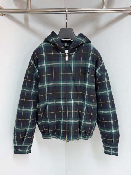 2025年12月3日秋冬新作MIUMIUジャケット高品質人気...