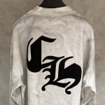 2025年12月4日秋冬新作Chrome heartstシャツ高品質人気商品/LDF工場