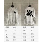 2025年12月4日秋冬新作Chrome heartstシャツ高品質人気商品/LDF工場