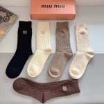 2025年12月10日入荷新品miumiu靴下ギフト/誕生日/記念品/アクセサリーkaka工場