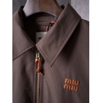 2025年12月29日秋冬新作miumiuジャケット高品質人気商品/誕生日プレゼント/FF工場