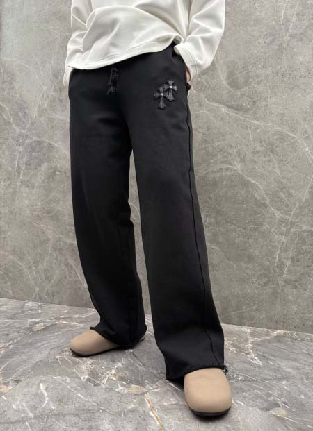 2025年12月30日新作Chrome heartsズボン秋...